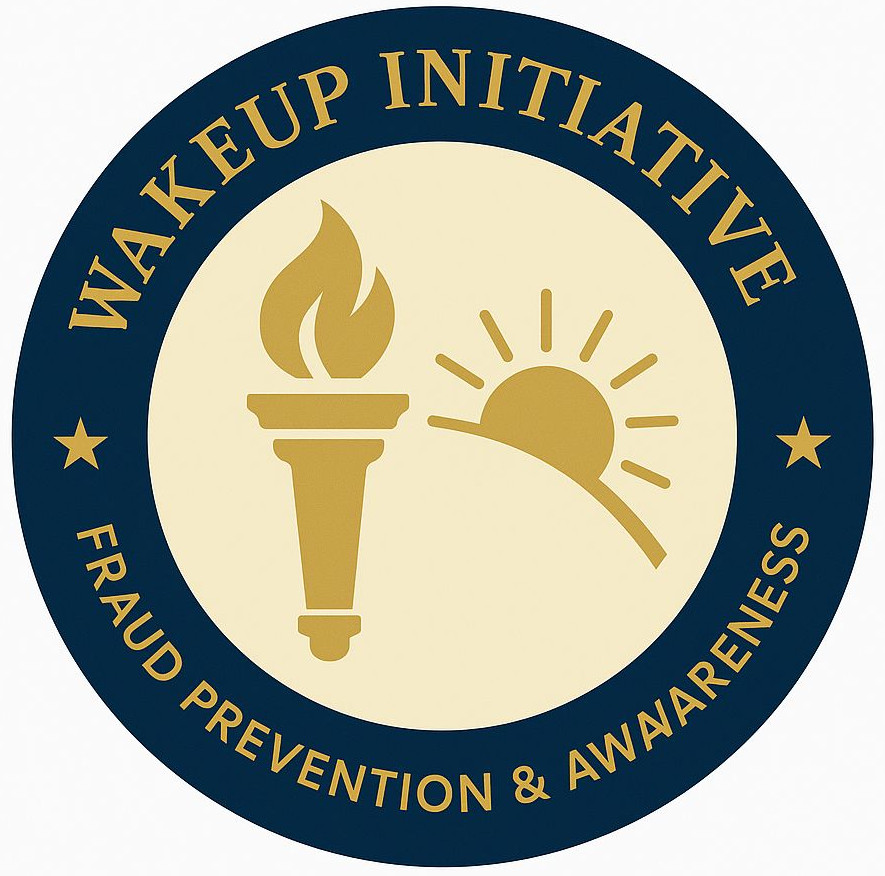 logo wakeup fraud
